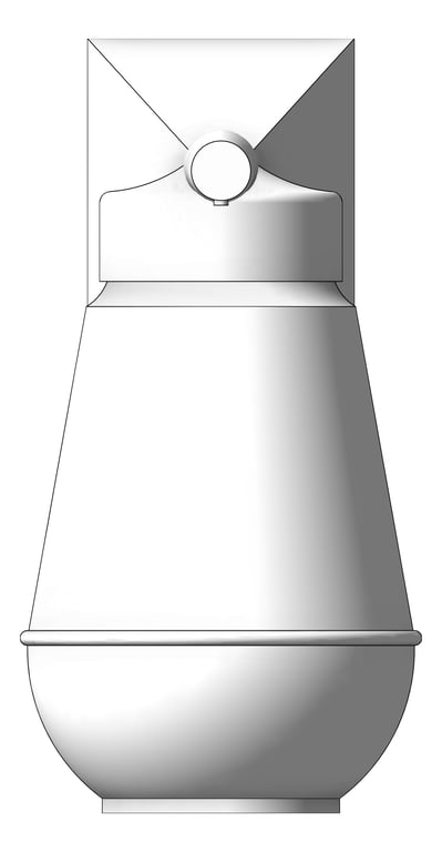 Front Image of SoapDispenser SurfaceMount ASI Surgical