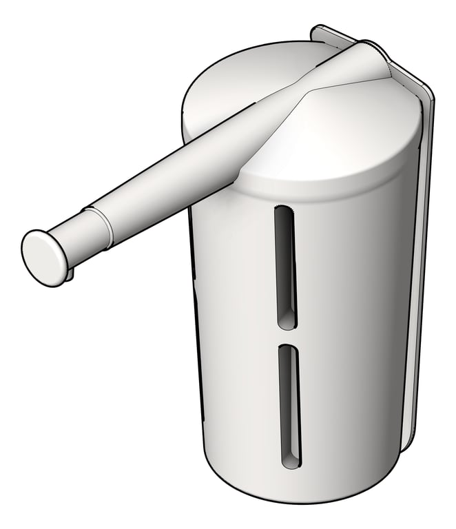 Image of SoapDispenser SurfaceMount ASI TamperResistant