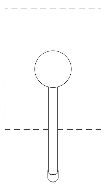 Plan Image of SoapDispenser VanityMount ASI Battery TankFill