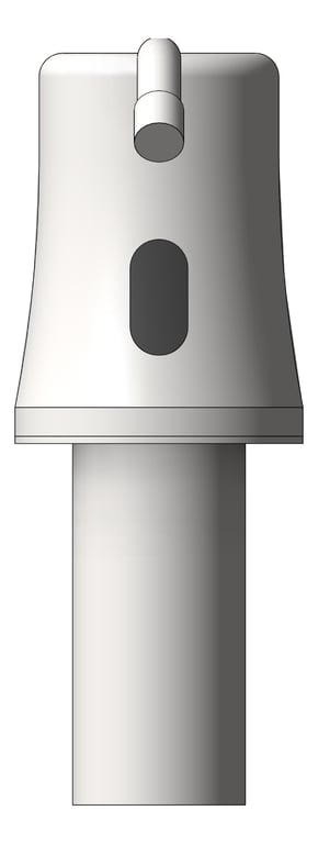 Front Image of SoapDispenser VanityMount ASI Battery TopFill