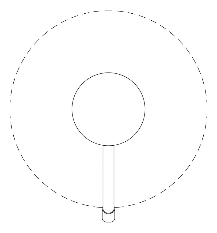 Plan Image of SoapDispenser VanityMount ASI Battery TopFill