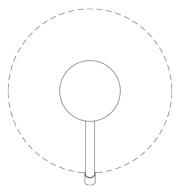 Plan Image of SoapDispenser VanityMount ASI Battery TopFill