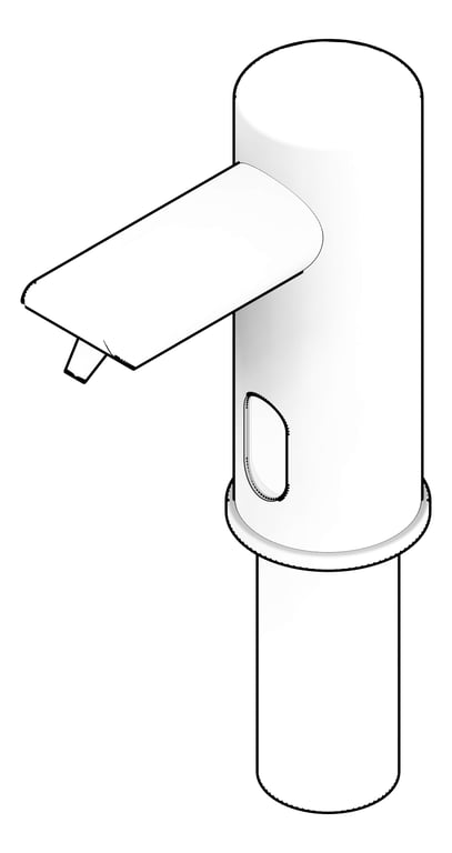 3D Documentation Image of SoapDispenser VanityMount ASI EZFill Battery MultiFeed