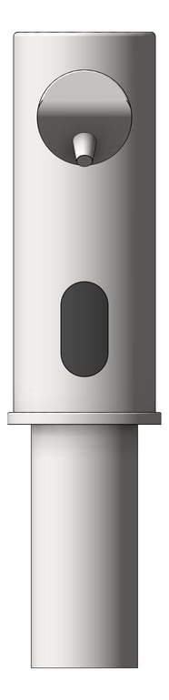 Front Image of SoapDispenser VanityMount ASI EZFill Battery MultiFeed