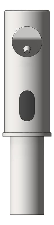 Front Image of SoapDispenser VanityMount ASI EZFill Battery Standalone