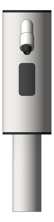 Front Image of SoapDispenser VanityMount ASI Electric TankFill