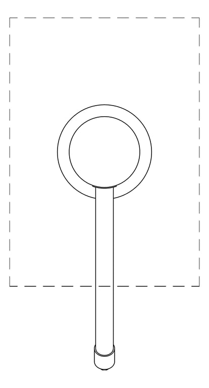 Plan Image of SoapDispenser VanityMount ASI Electric TopFill