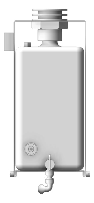 Front Image of SoapDispenser VanityMount ASI MultiFeed TopFillPort