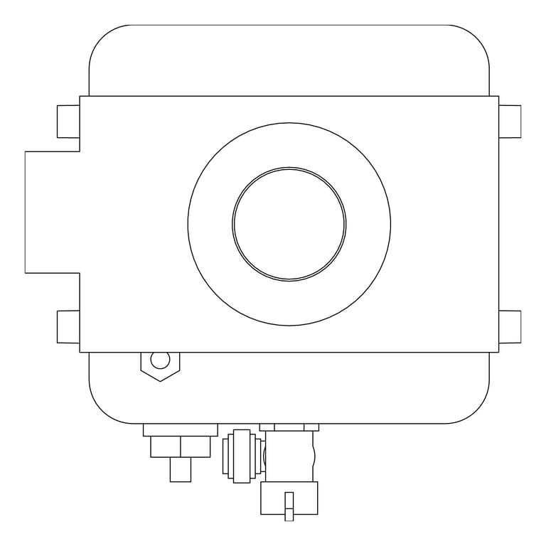 Plan Image of SoapDispenser VanityMount ASI MultiFeed TopFillPort