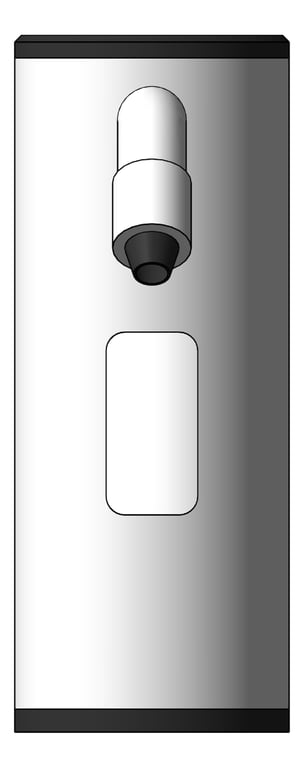 Front Image of SoapDispenser VanityMount ASI MultiFeed TopFill