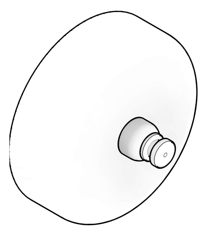 3D Documentation Image of ClothesLine SurfaceMount ASI Retractable