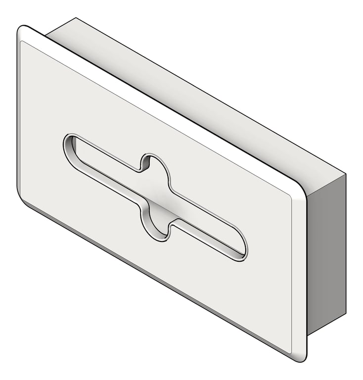 Image of FacialTissueDispenser Recessed ASI