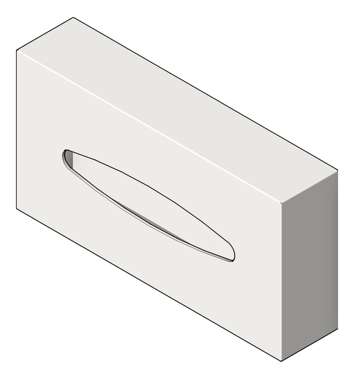 Image of FacialTissueDispenser SurfaceMount ASI