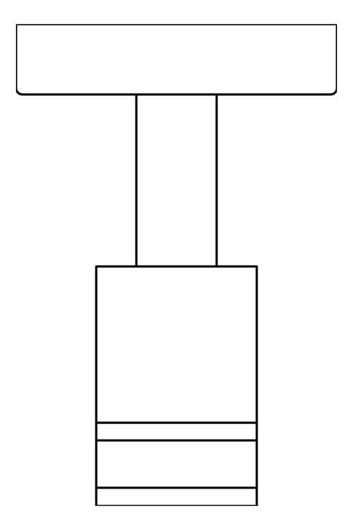 Plan Image of HatCoatHook SurfaceMount ASI