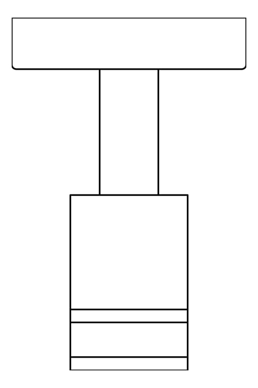 Plan Image of HatCoatHook SurfaceMount ASI