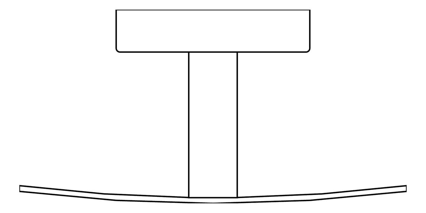 Plan Image of RobeHook SurfaceMount ASI Double