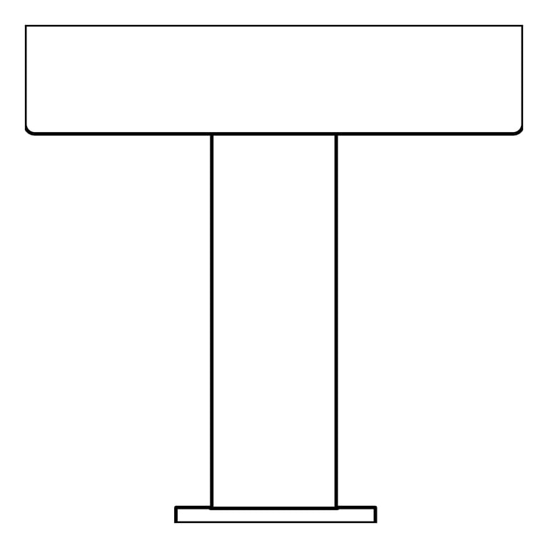 Plan Image of RobeHook SurfaceMount ASI Single