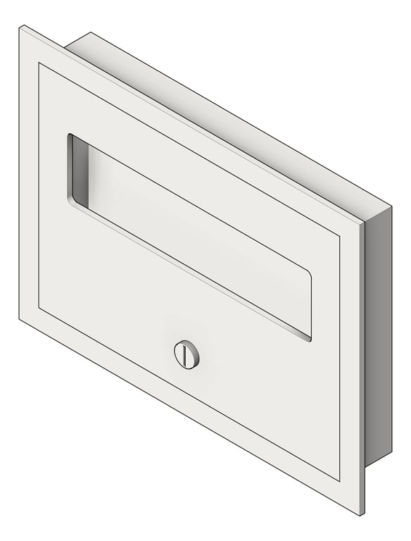 Navigate to ToiletSeatCoverDispenser Recessed ASI