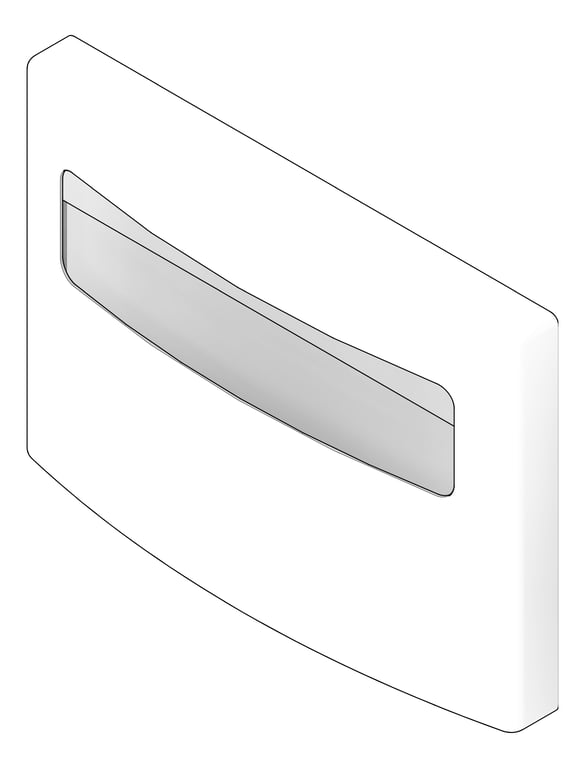 3D Documentation Image of ToiletSeatCoverDispenser SurfaceMount ASI Roval