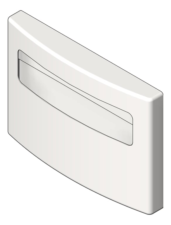 Navigate to ToiletSeatCoverDispenser SurfaceMount ASI Roval