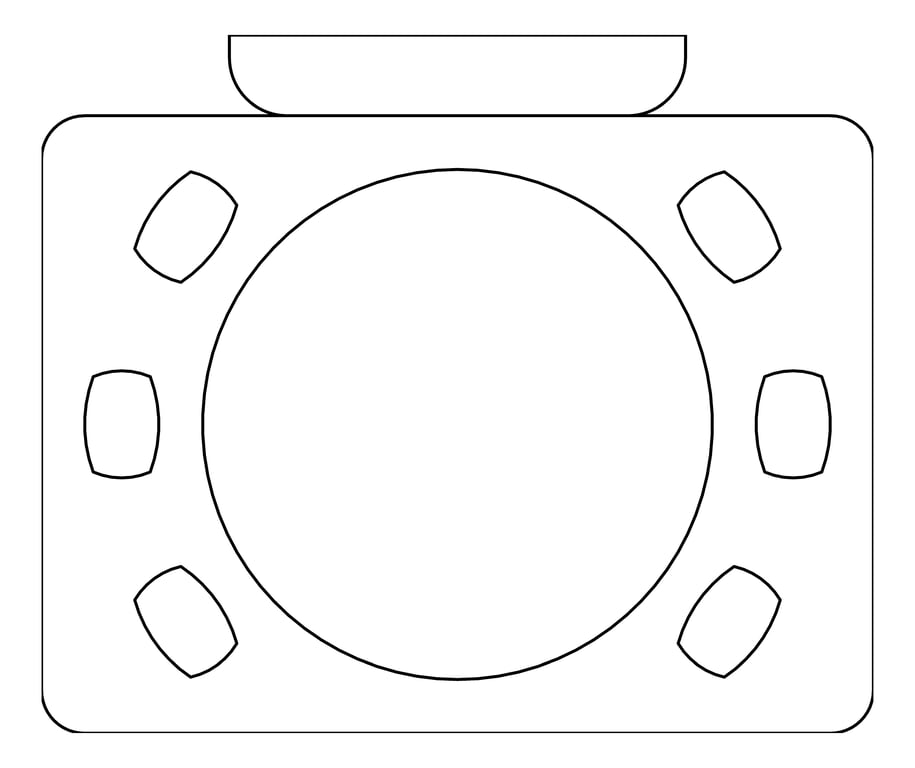 Plan Image of ToothbrushHolder SurfaceMount ASI Zamak Tumbler