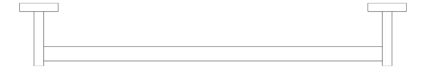 Plan Image of TowelBar SurfaceMount ASI Round