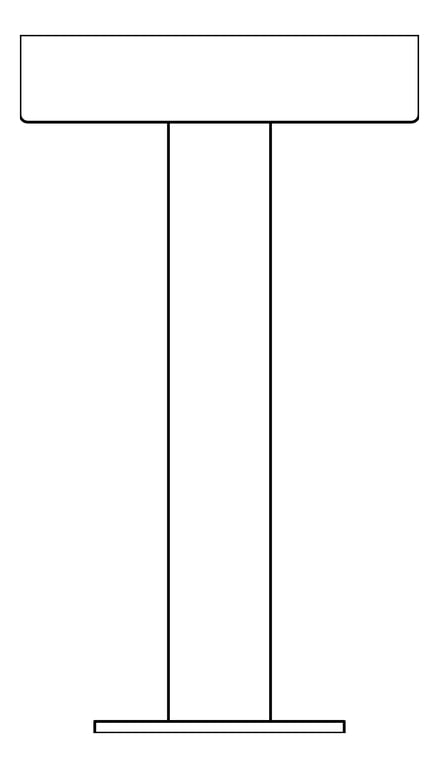 Plan Image of TowelPin SurfaceMount ASI