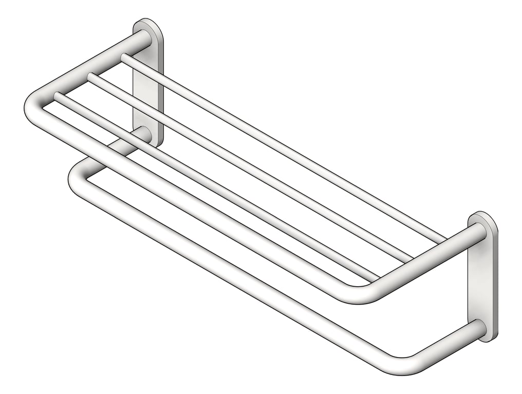 Navigate to TowelShelf SurfaceMount ASI DryingRod