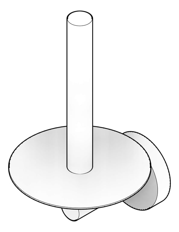 3D Documentation Image of ToiletRollHolder SurfaceMount ASI Vertical