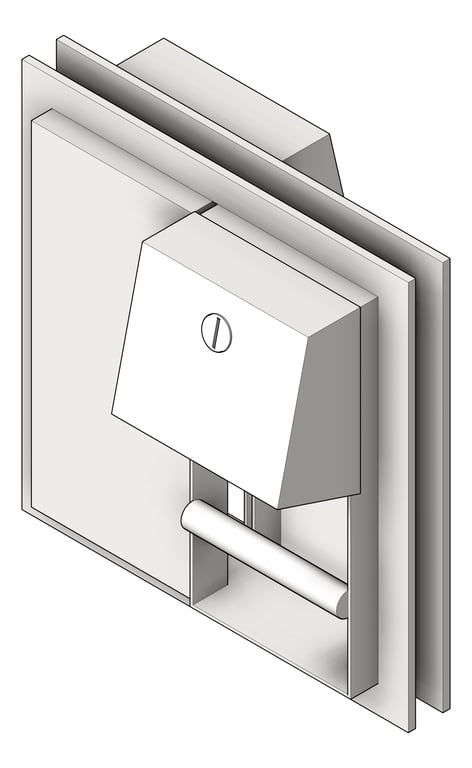 Navigate to ToiletTissueDispenser PartitionMount ASI Single HideARoll