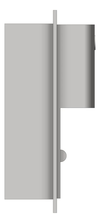 Left Image of ToiletTissueDispenser Recessed ASI Profile HideARoll