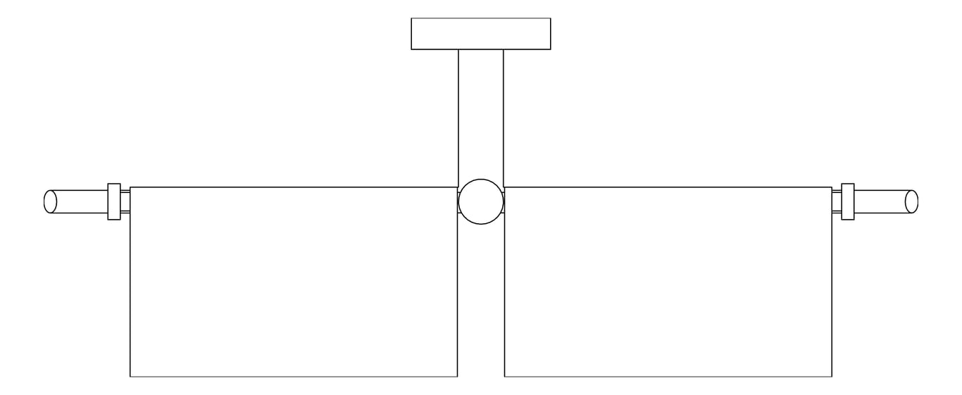 Plan Image of ToiletTissueDispenser SurfaceMount ASI Double BailType