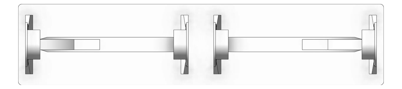 Front Image of ToiletTissueDispenser SurfaceMount ASI Double ChromePlated