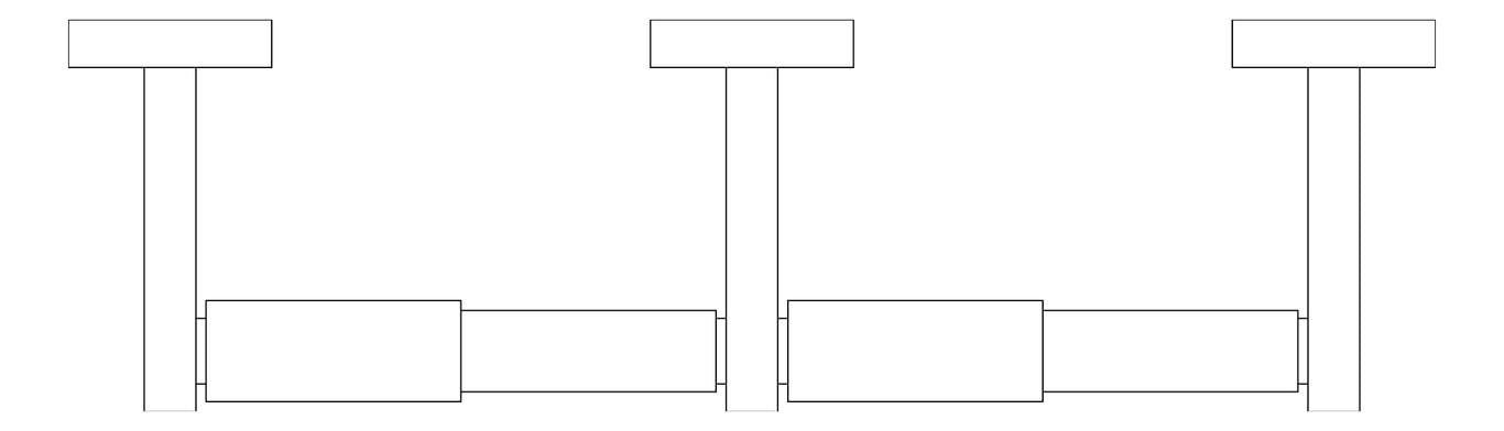 Plan Image of ToiletTissueDispenser SurfaceMount ASI Double Square