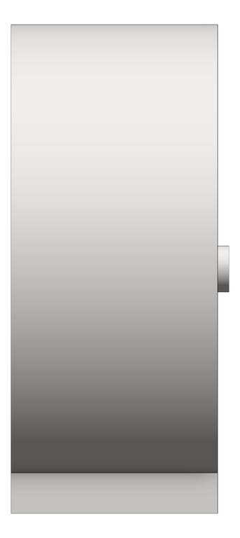 Left Image of ToiletTissueDispenser SurfaceMount ASI JumboRoll