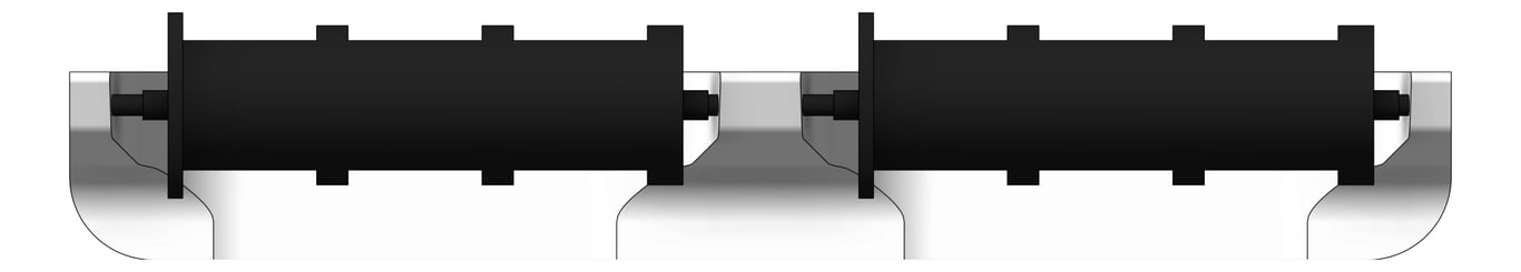 Front Image of ToiletTissueDispenser SurfaceMount ASI NoWasteSpindle Double