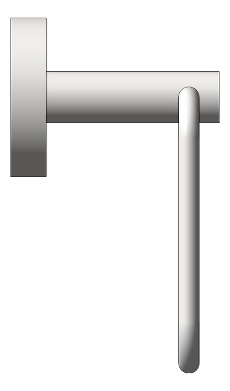 Left Image of ToiletTissueDispenser SurfaceMount ASI Single BailType