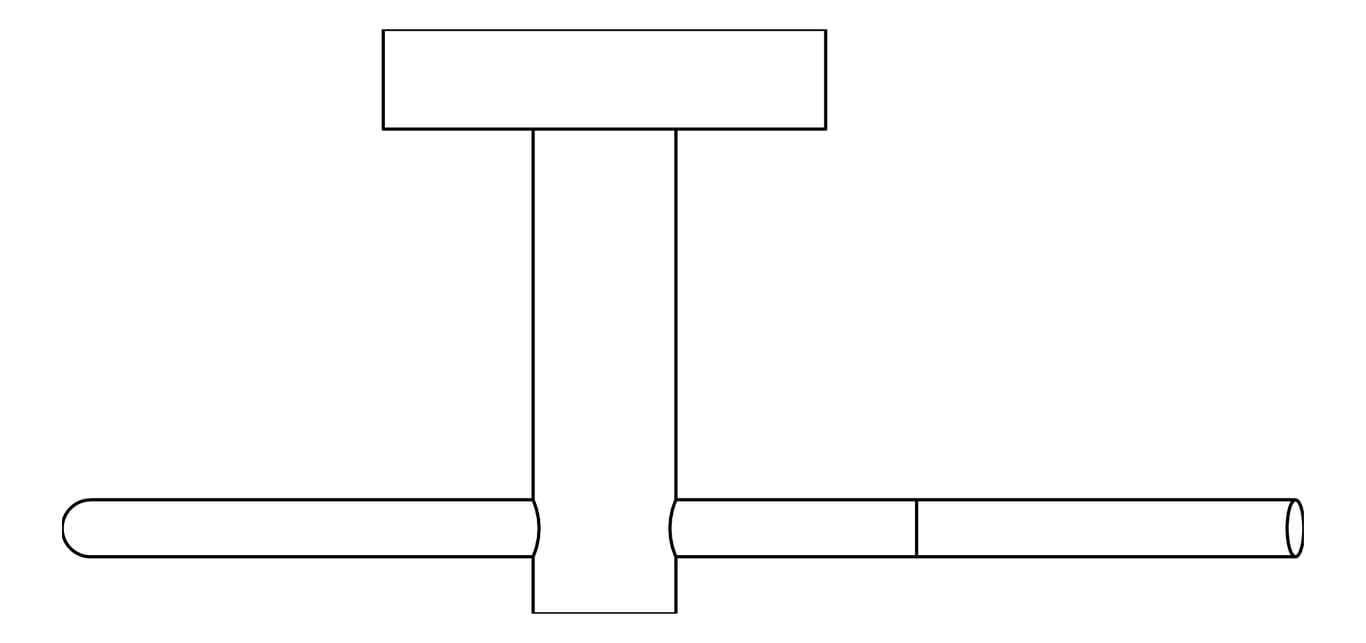 Plan Image of ToiletTissueDispenser SurfaceMount ASI Single BailType