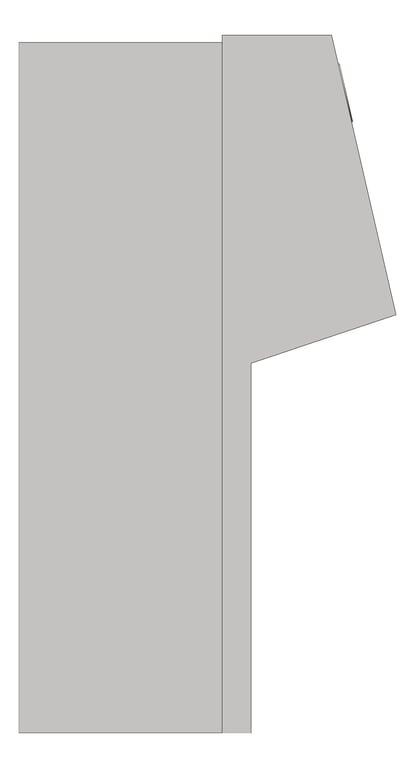 Left Image of ToiletTissueDispenser SurfaceMount ASI Single HideARoll