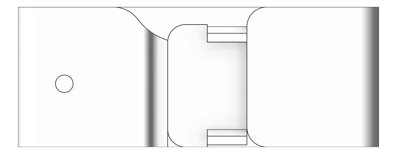 Front Image of ToiletTissueDispenser SurfaceMount ASI Single SavHalf