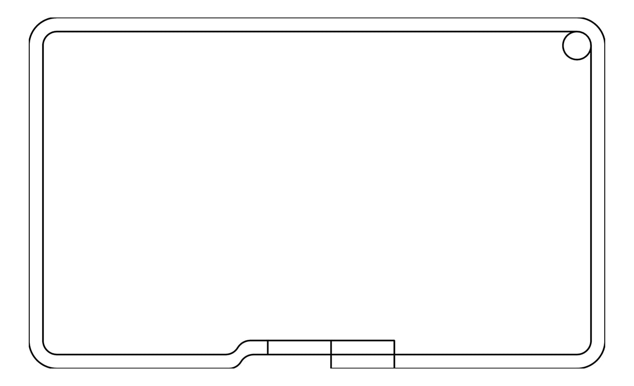 Plan Image of ToiletTissueDispenser SurfaceMount ASI Single SavHalf