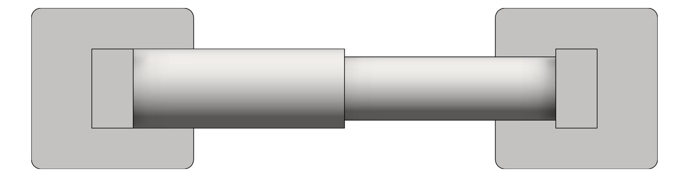 Front Image of ToiletTissueDispenser SurfaceMount ASI Single Square