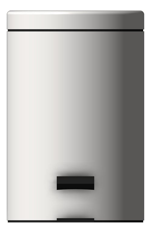 Front Image of WasteReceptacle FreeStanding ASI PedalActivated Round