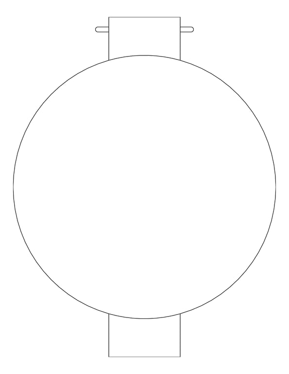 Plan Image of WasteReceptacle FreeStanding ASI PedalActivated Round