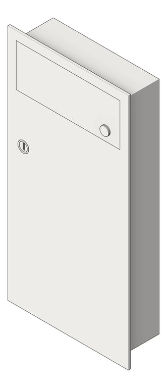 Navigate to WasteReceptacle Recessed ASI Simplicity 4Gal