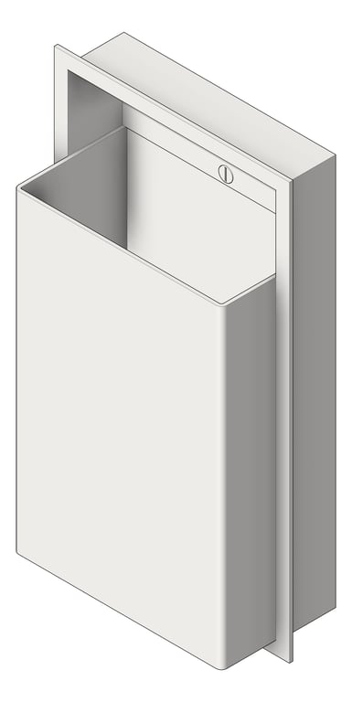 Navigate to WasteReceptacle SemiRecessed ASI Traditional