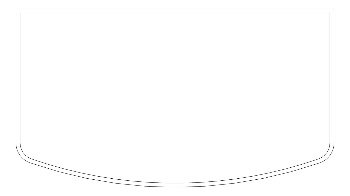 Plan Image of WasteReceptacle SurfaceMount ASI Roval