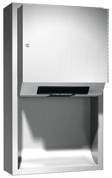 645224A-9 Image of RollPaperDispenser SurfaceMounted ASI Simplicity NonCabinet Battery