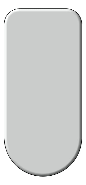 Front Image of RobeHook SurfaceMount Abey Vela
