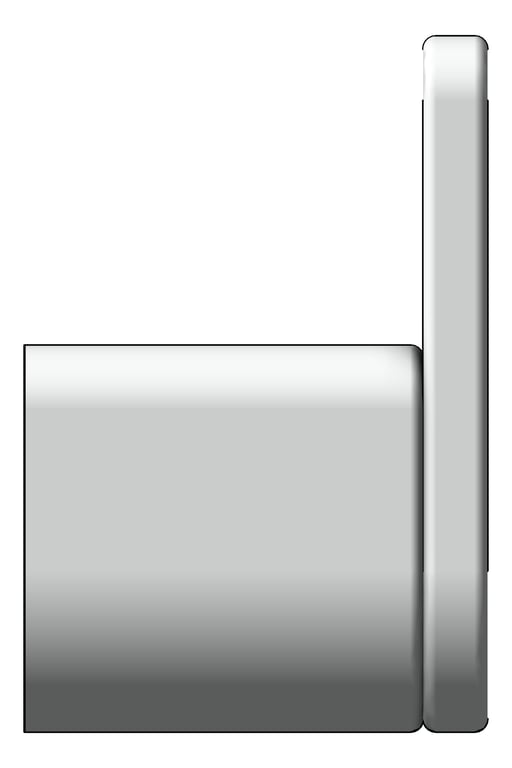 Left Image of RobeHook SurfaceMount Abey Vela